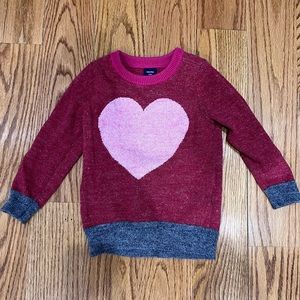 Baby Gap heart sweater